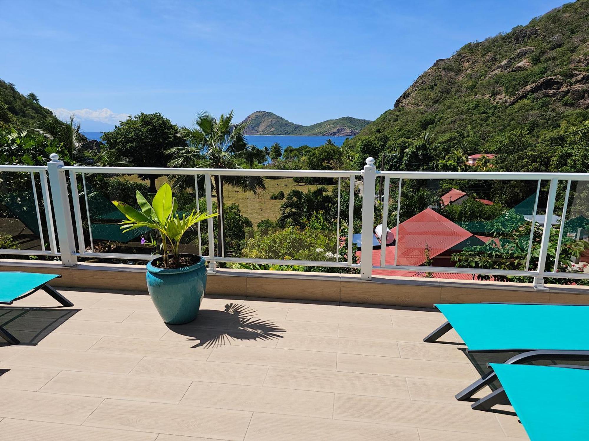 Villa Celyote - Haut De Villa, Vue Mer, A 150M De La Plage Anse Figuier Terre-De-Haut Exteriér fotografie
